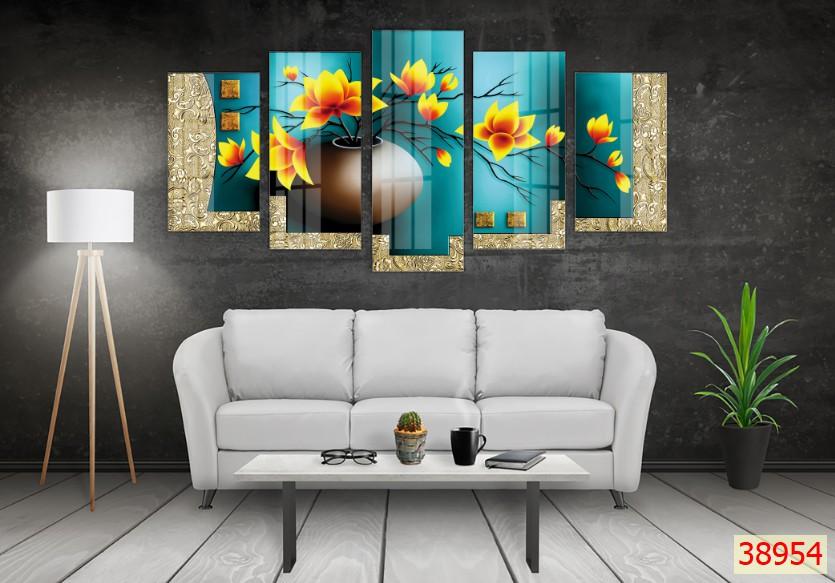 Tranh decal Bình Hoa Tranh decal Bình Hoa